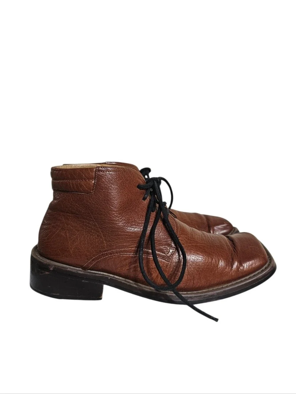 Borgesi Beverly Hills Collection Dress Chukka Boots Men’s EU 41 Brown Leather